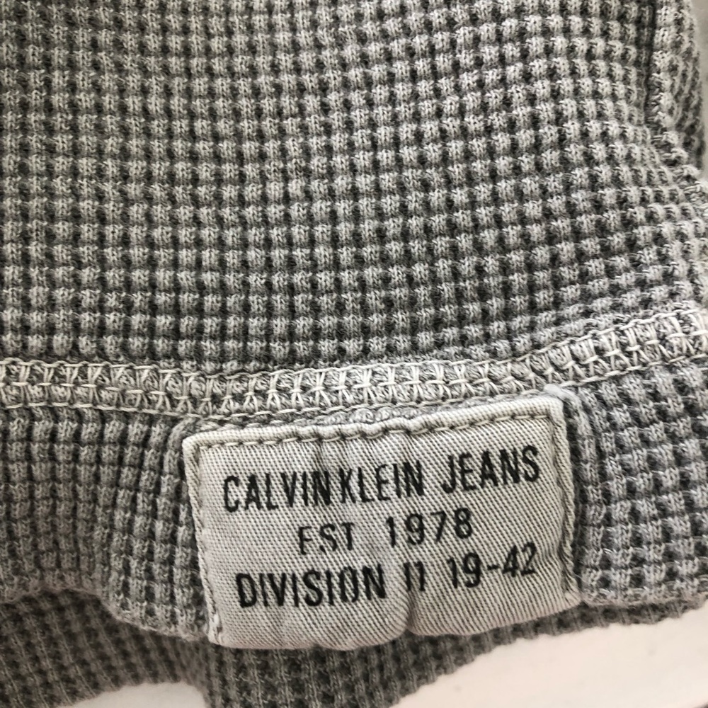 vintage calvin klein long sleeve muscle tee
